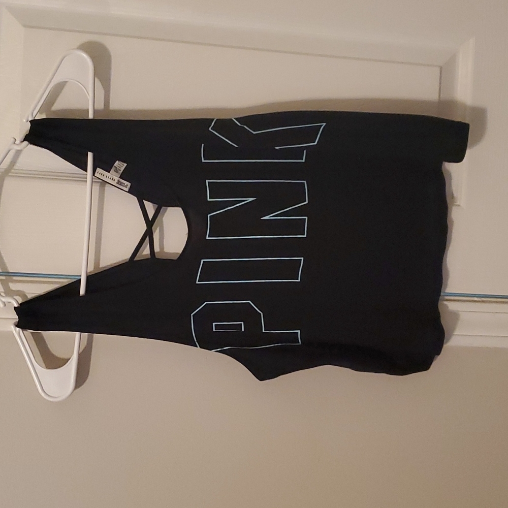 Size small Black PINK tank top